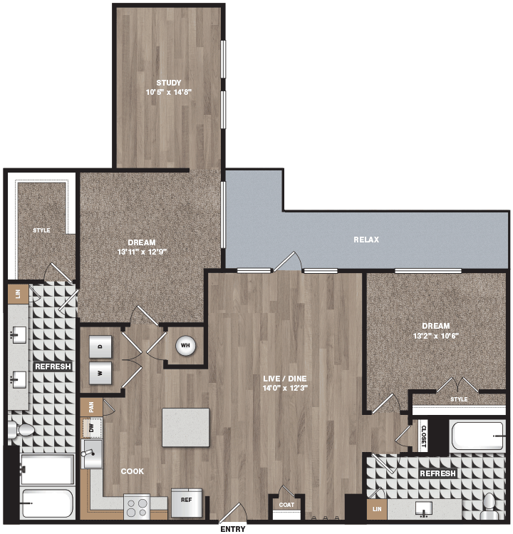 B3&nbsp;ALT floorplan